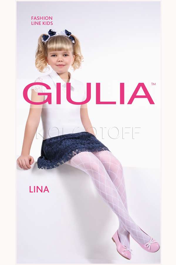 Колготки дитячі з візерунком GIULIA Lina 20 model 7